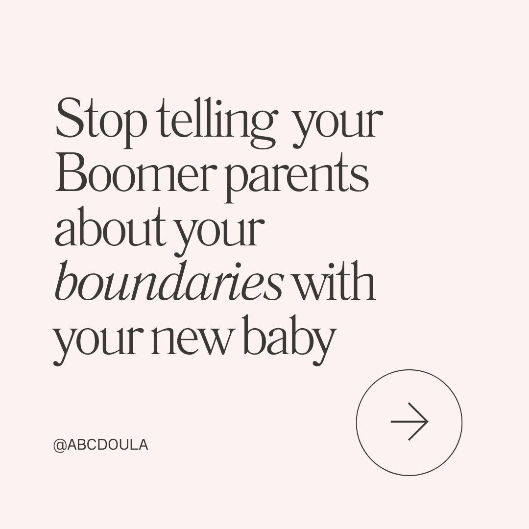 Gen X are kind of in between, but Boomers (often) don't get boundaries.
 
I see them using air quotes around these words. I hear them complaining about how they never had these &quot;rules&quot; with their parents and elders. They know there are cons