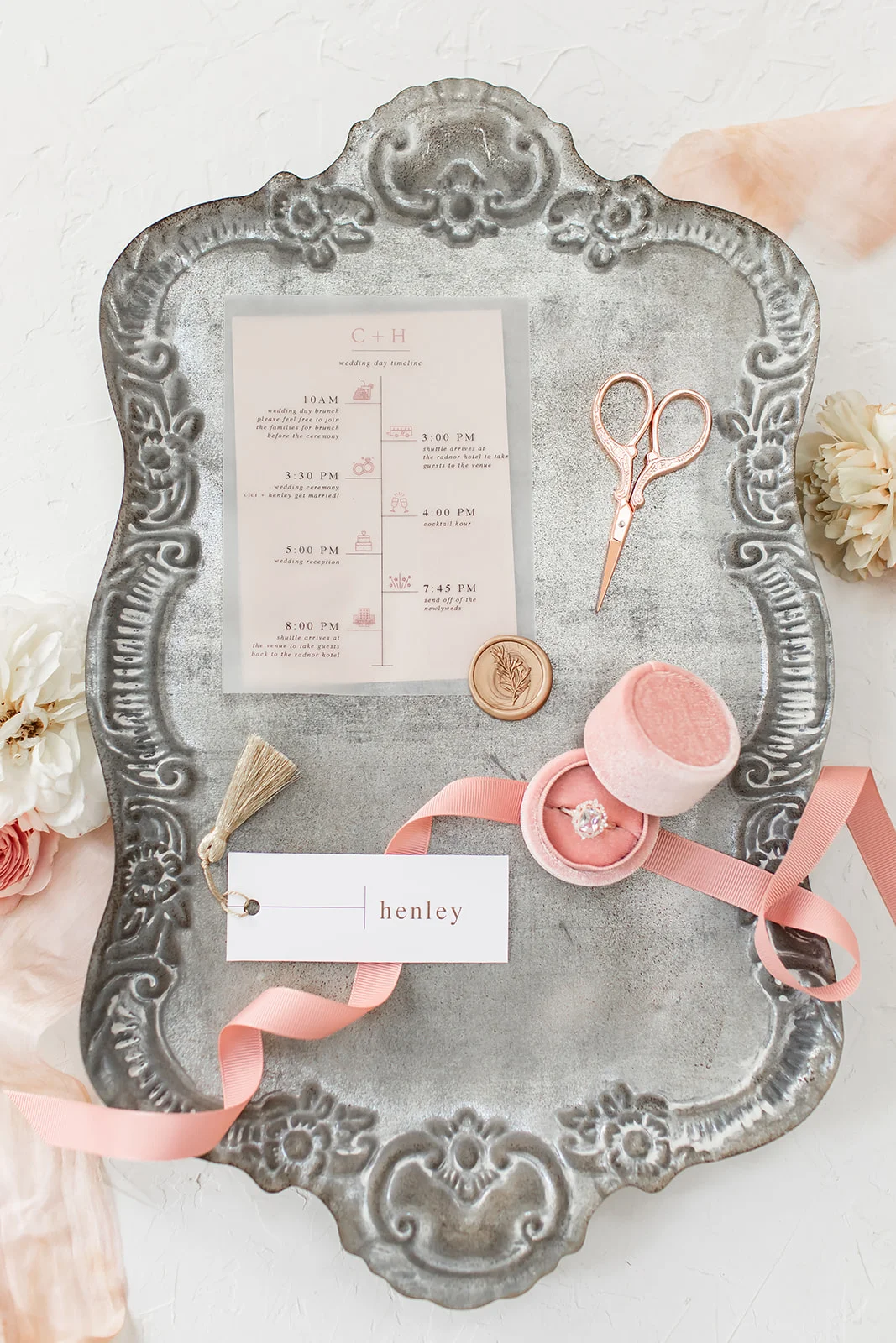 Blush Velevet Ring box Champagne and GRIT Pomme Radnor.jpg