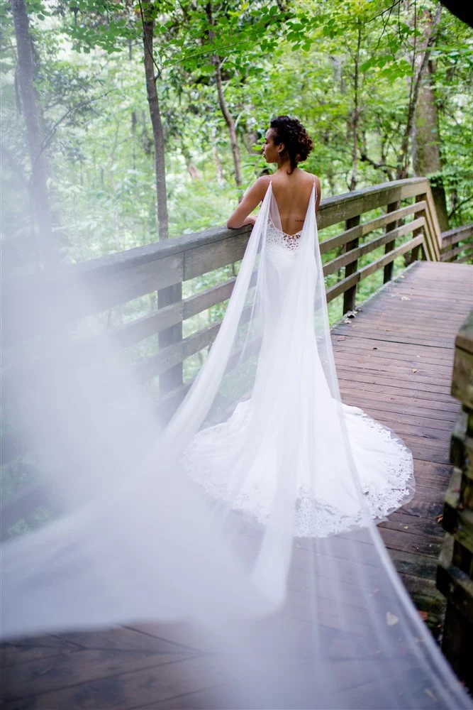 veil cape wedding