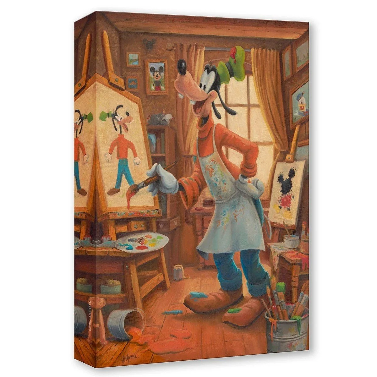 Goofy the Artist by Angel Alvarez.jpg