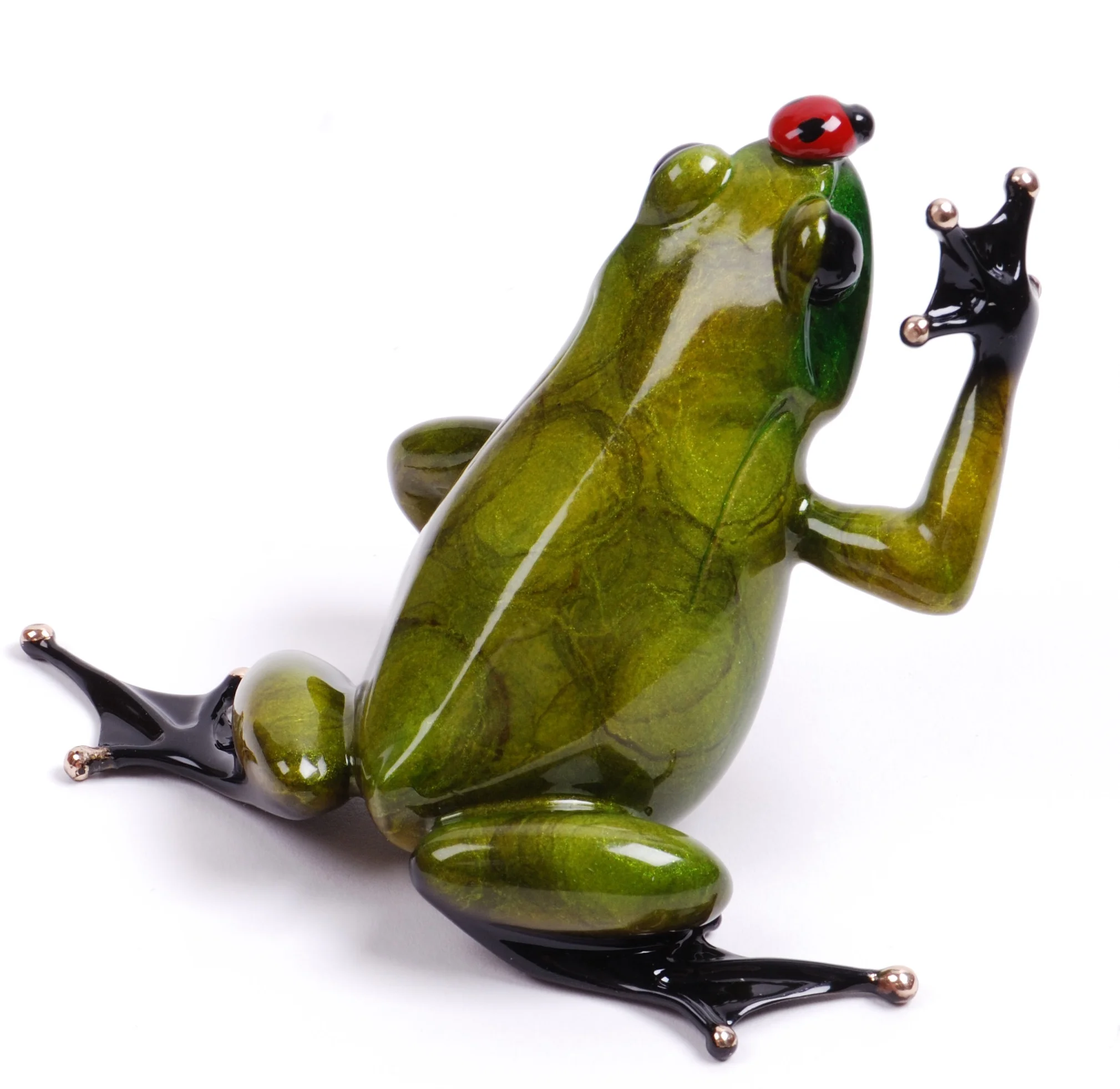 Tim Cotterill Frog Man カエルの置物 Tim Cotterill Frog Man カエルの置物 Frogman by Tim Cotterill