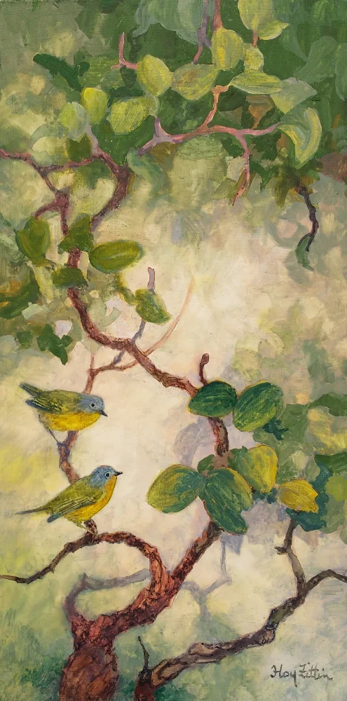 Warblers & Manzanita 6 x 12.jpg
