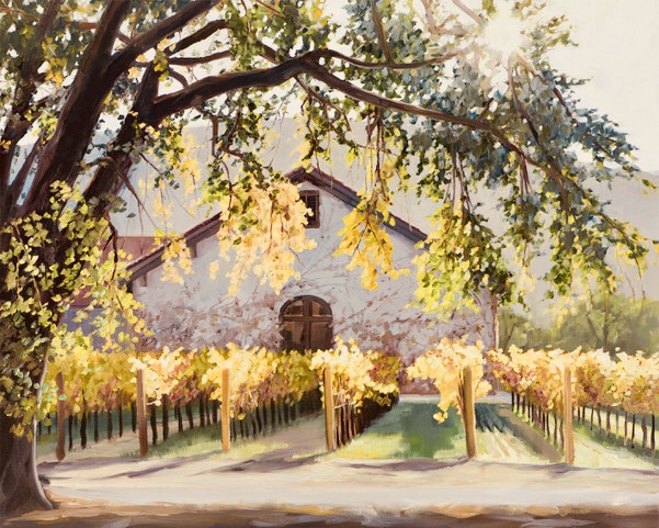 Winery in the Fall 24 x 30 Original Oil.jpg