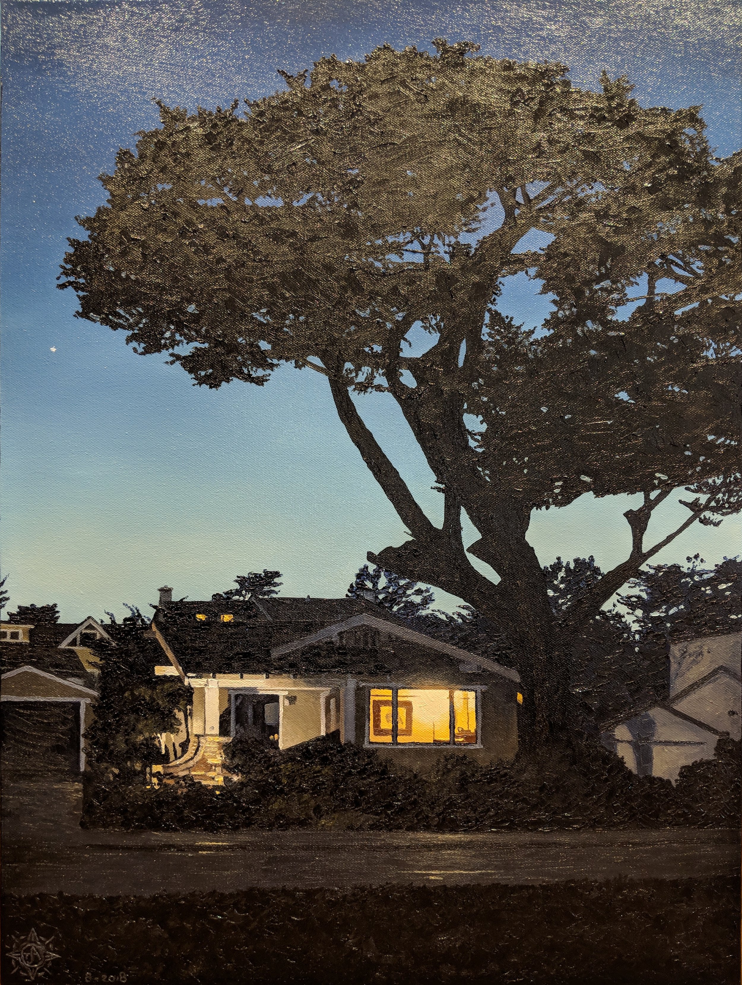 Bungalow Glow, Pacific Grove 18 x 24.jpg