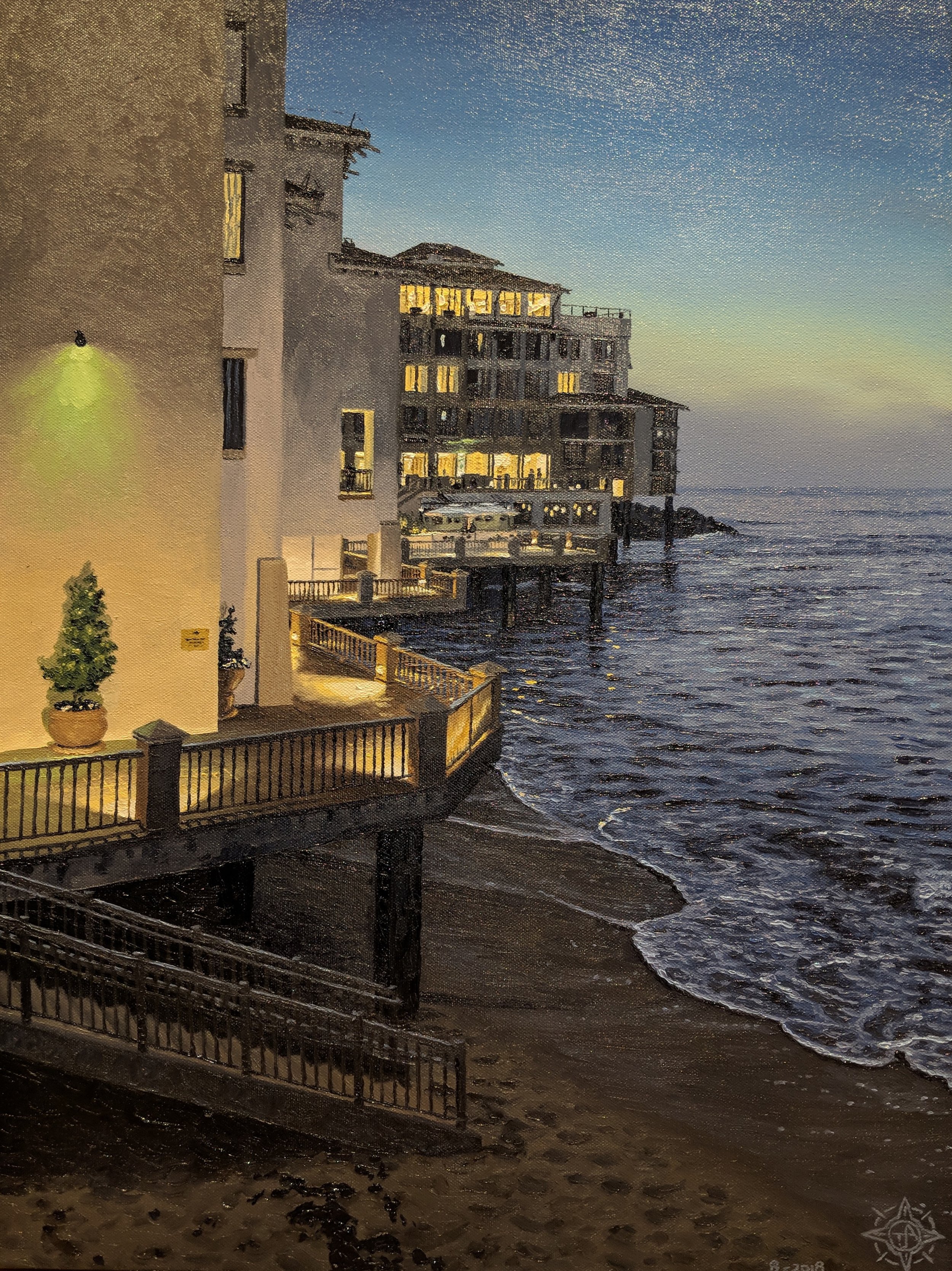 The Hidden Beach, Cannery Row 18 x 24.jpg