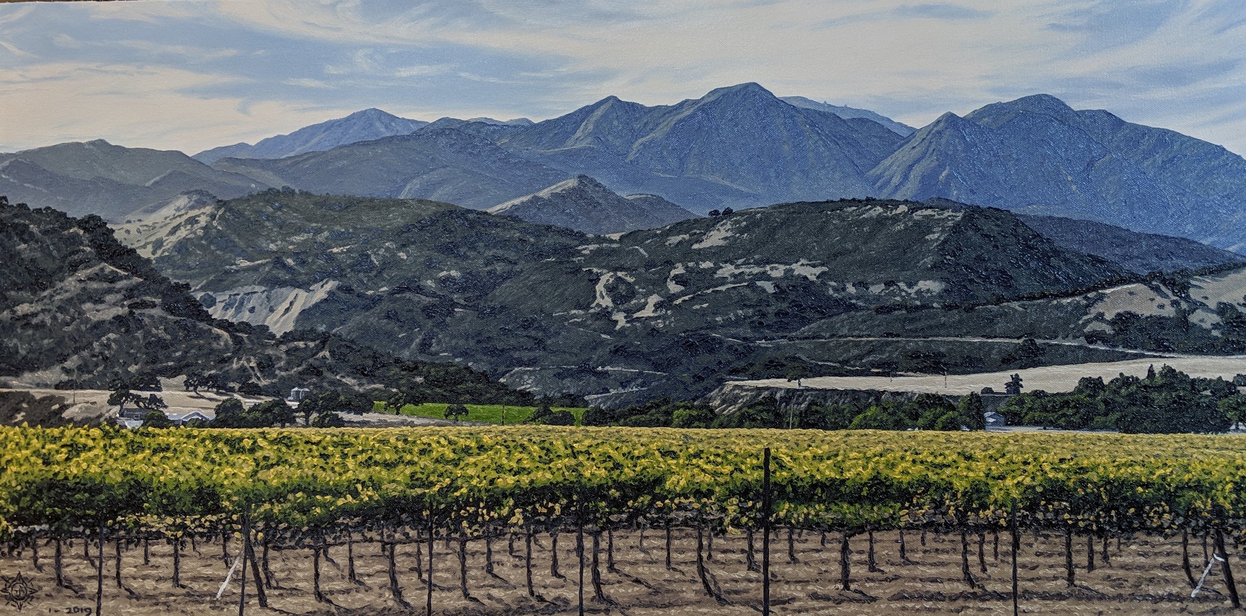 The Mountains Edge, Arroyo Seco 36 x 18.jpg