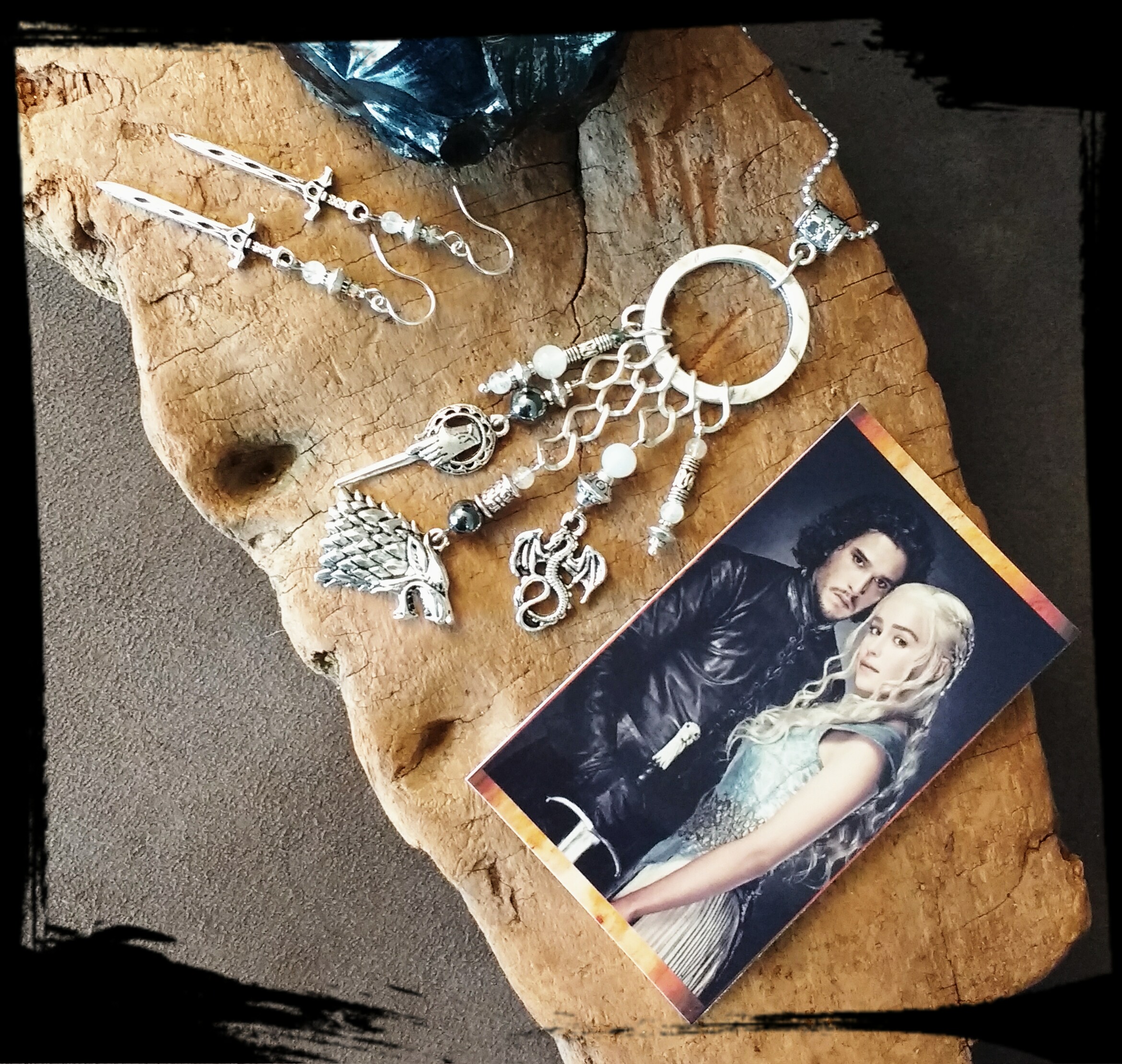 Game of thrones necklace and earrings.jpg