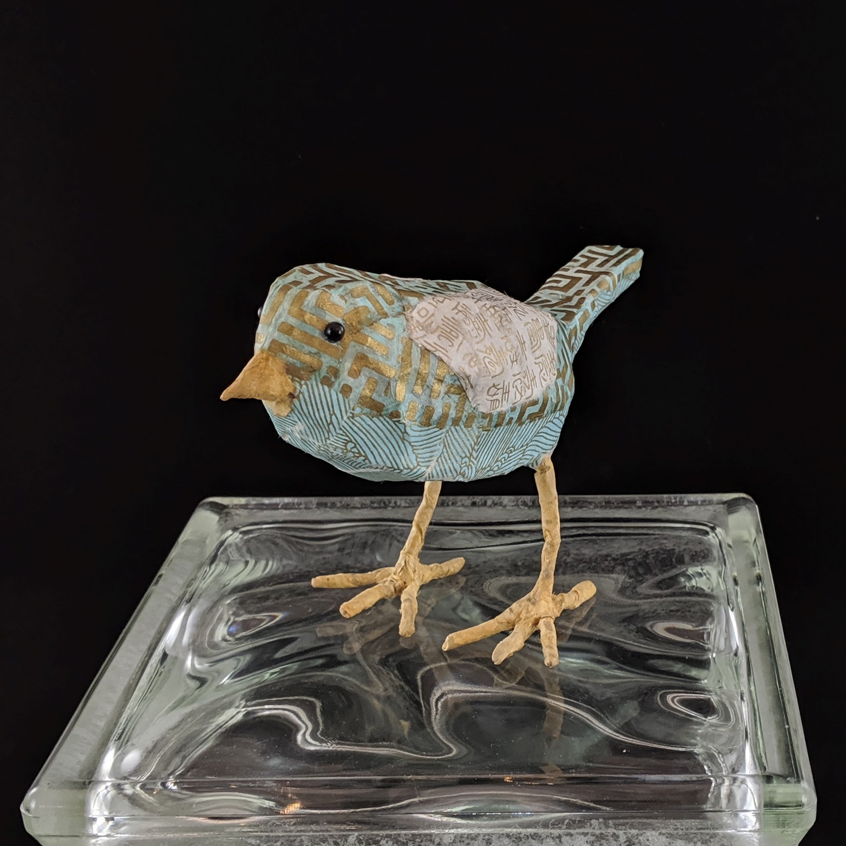 Blue Decorative Bird 5 x 7 x 3 d.jpg