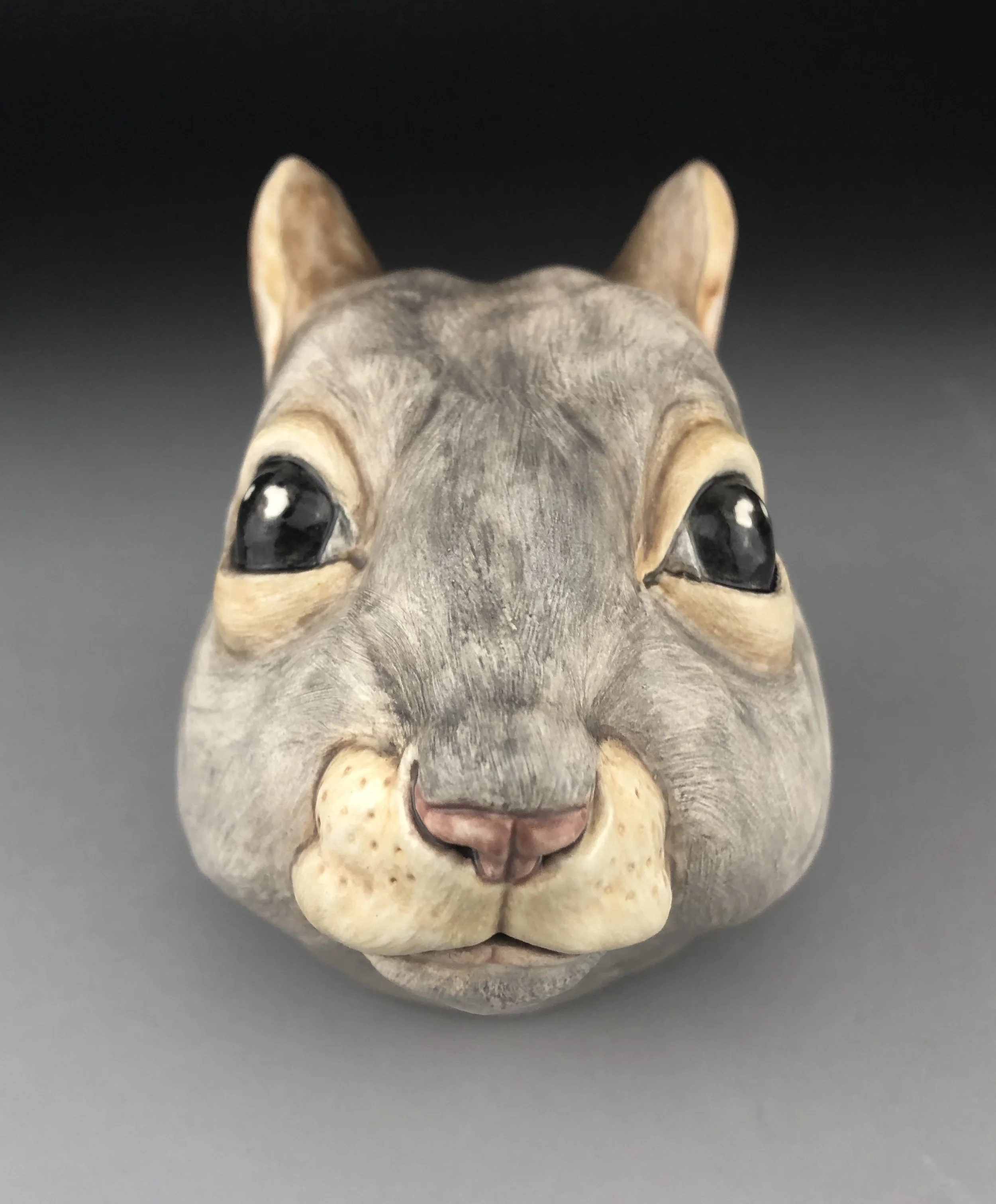 New, Ceramic Animal Faces by Julie Clements — Studio Seven Arts
