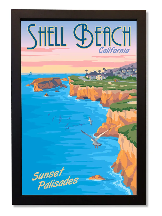 Shell+Beach+Sunset+Palisades+framed.jpg