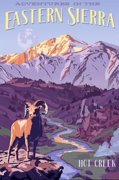 Eastern Sierra Hot Creek paper.JPG