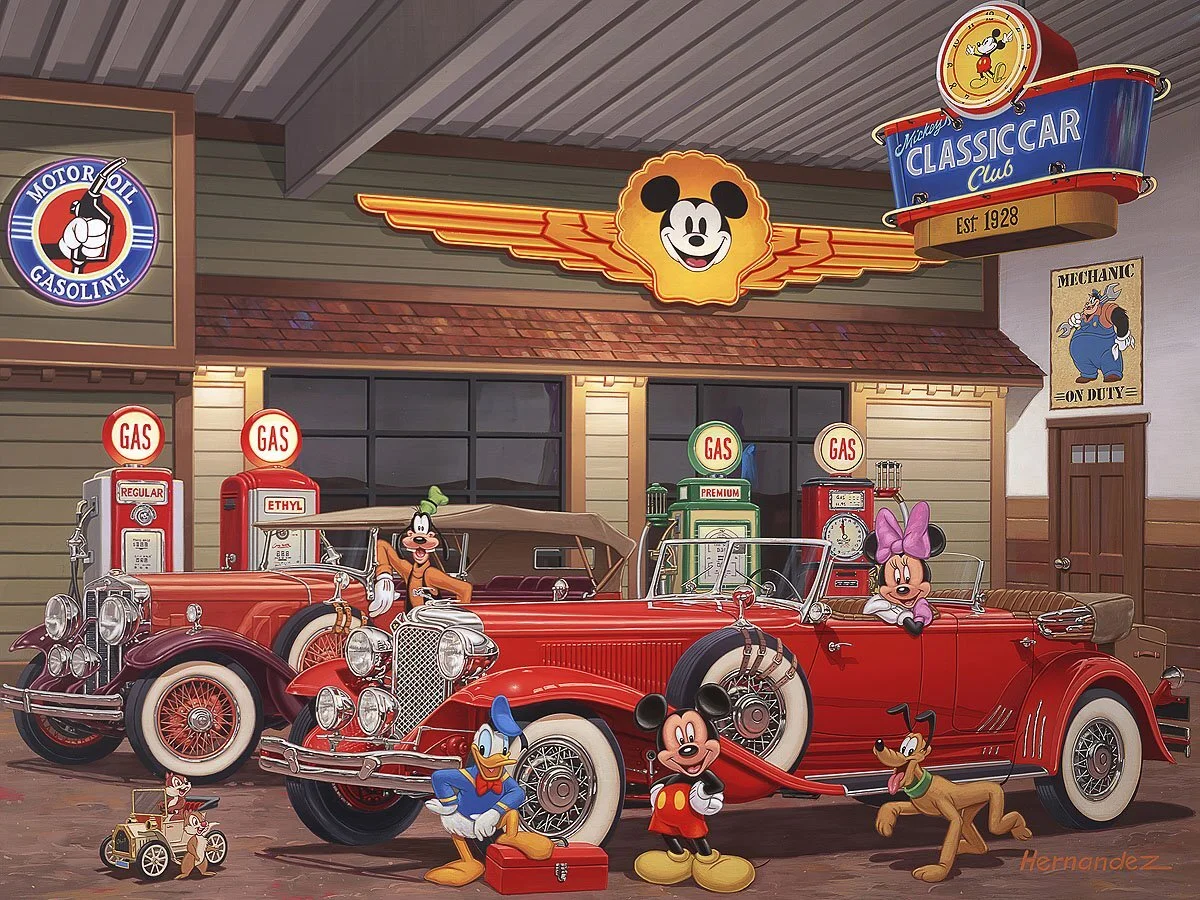 Mickey's Classic Car Club by Manuel Hernandez12x16_1024x1024@1x.jpg