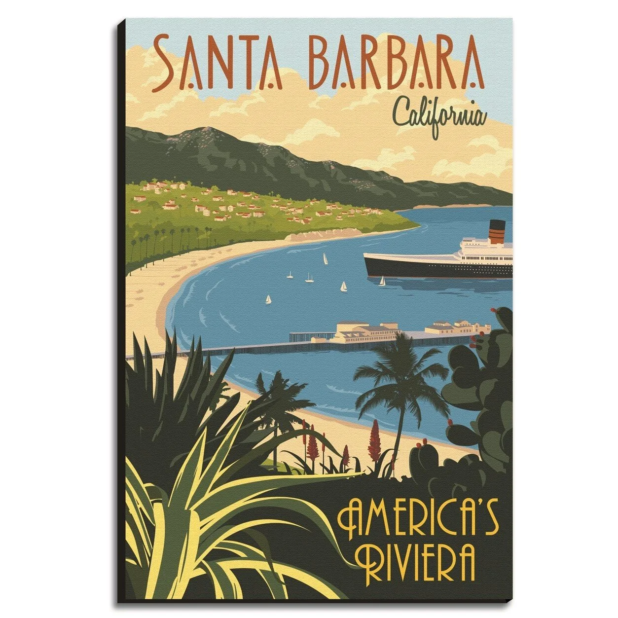 Santa Barbara America's Riviera Canvas.jpg