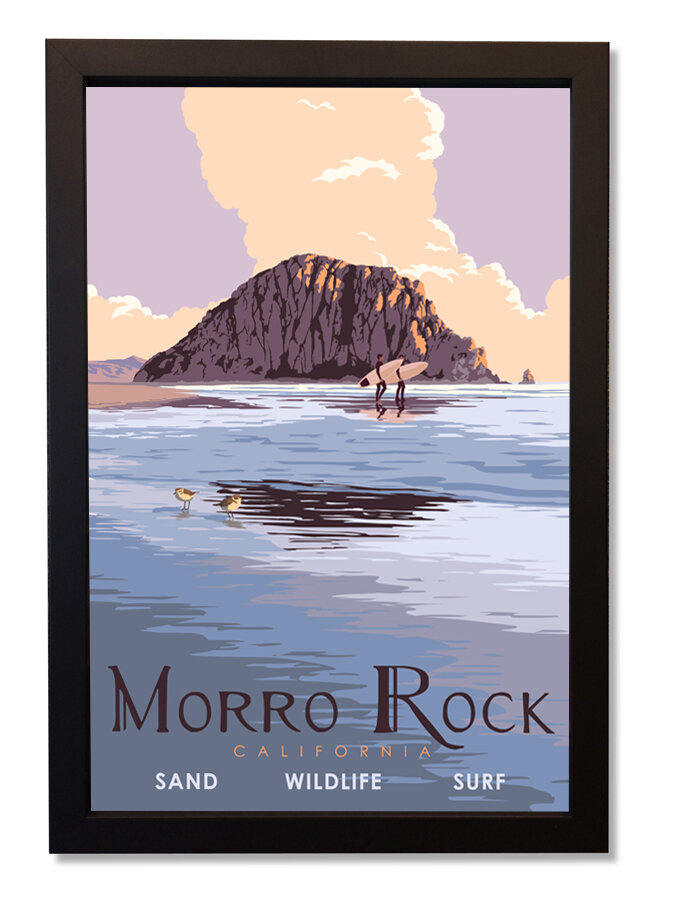 Morro+Rock+Evening+framed.jpg
