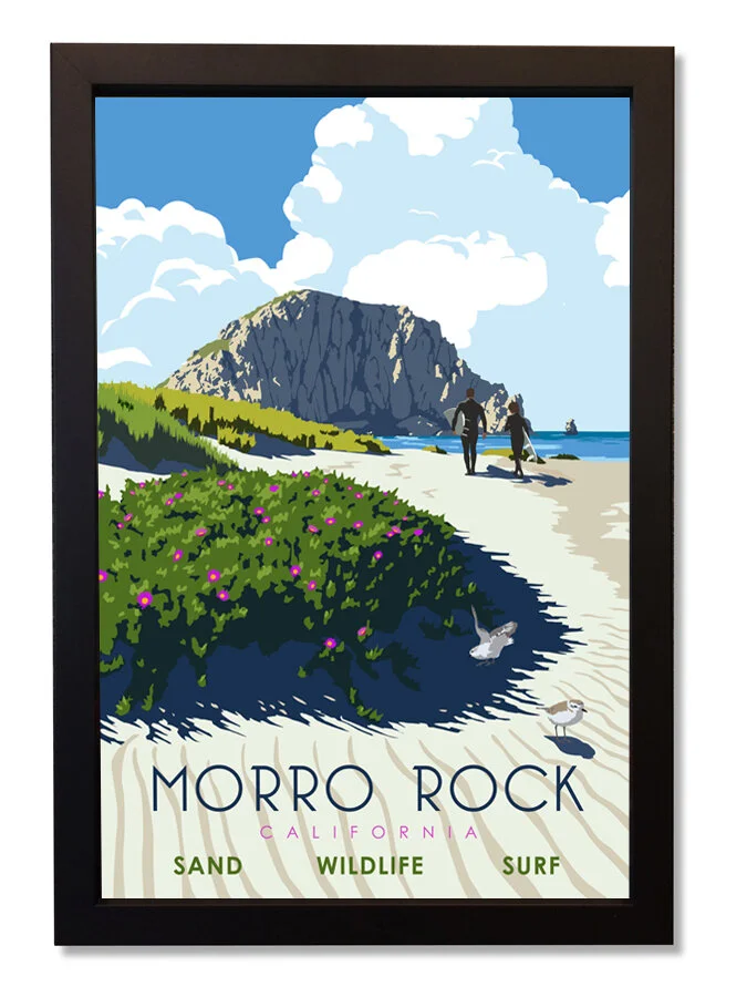 Morro+Rock+Morning+framed.jpg