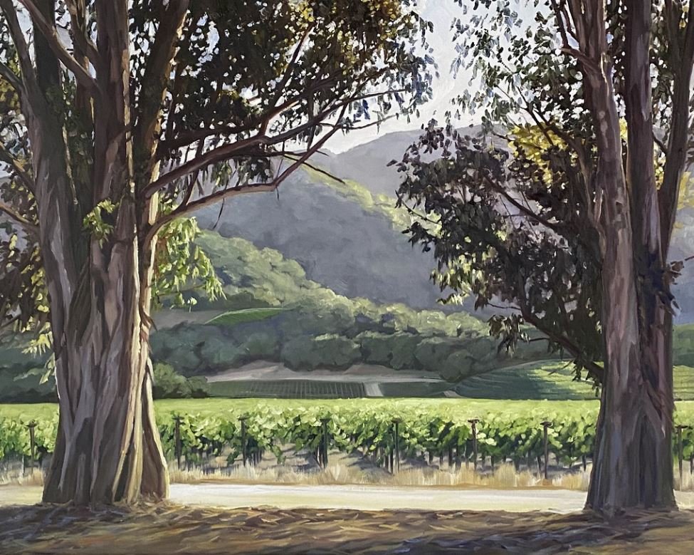 Eucalyptus Shadows ‐ Canvas ‐ 32 x 40 and 16x20.JPG
