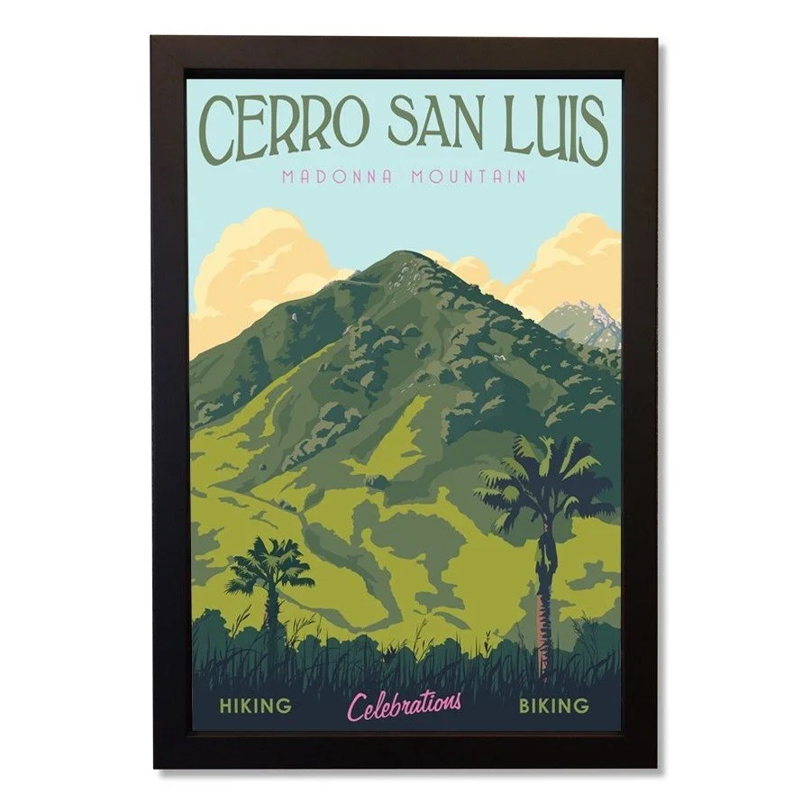 Cerro San Luis - Madonna Mountain framed.jpg