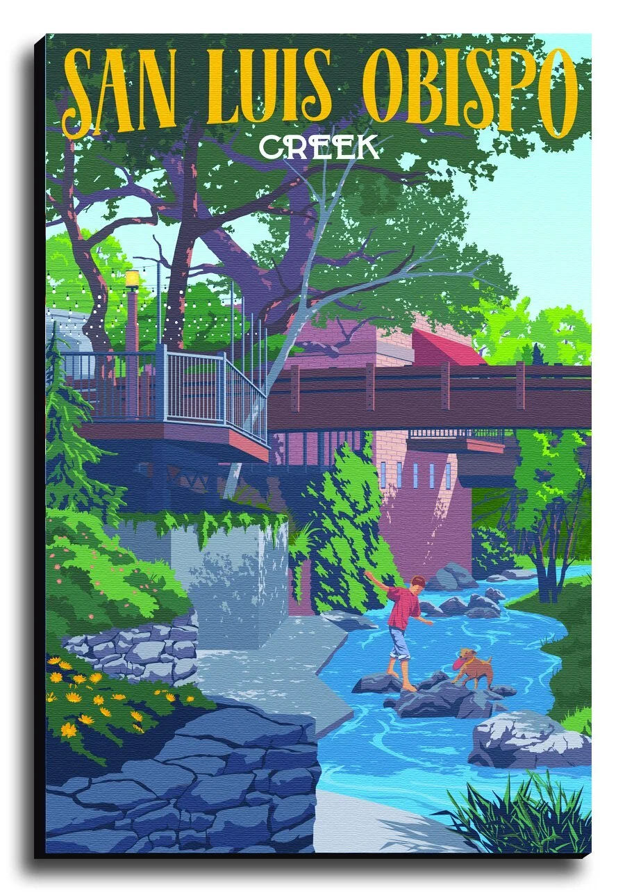 San Luis Obispo Creek canvas.jpg