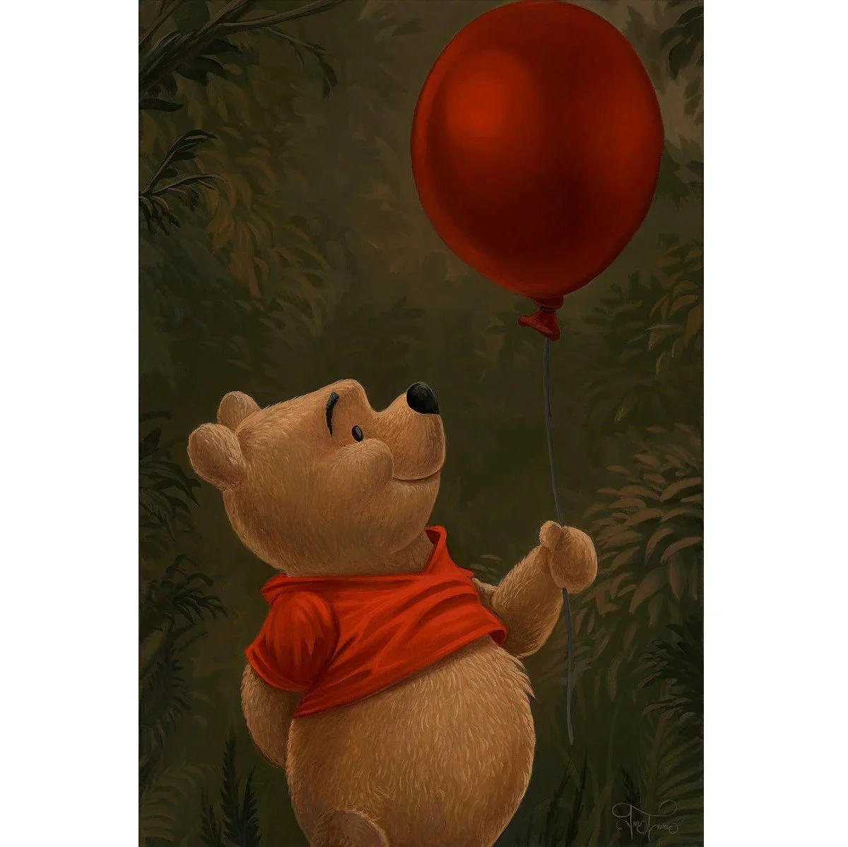 Pooh and His Balloon by Jared Franco18x12.jpg