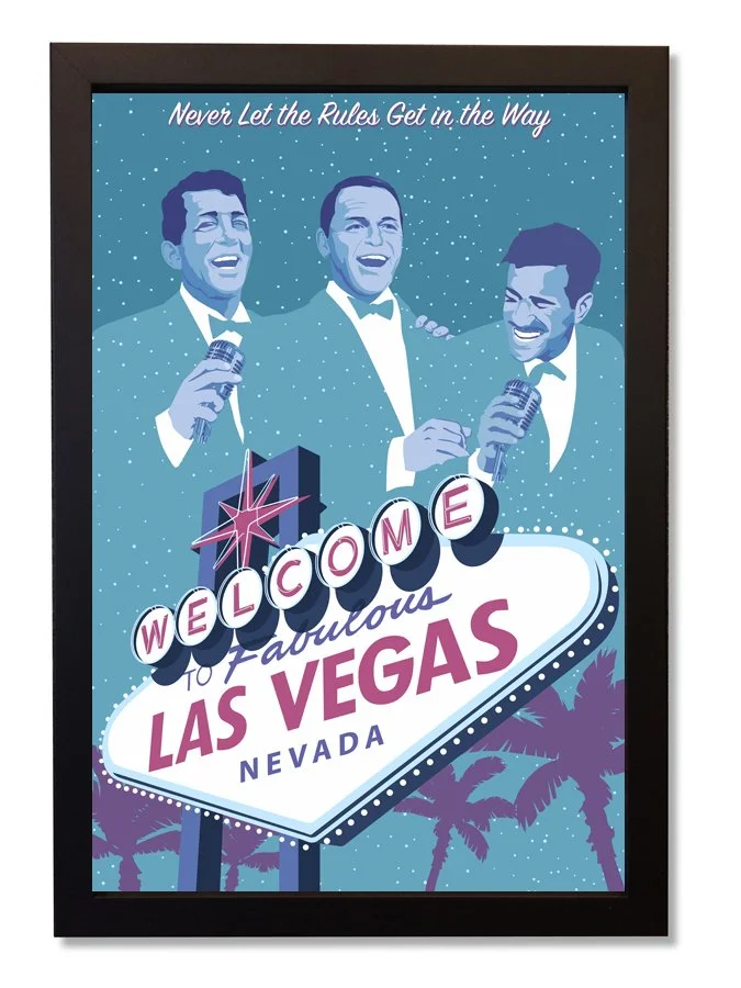 Las Vegas Rat Pack Framed.jpg