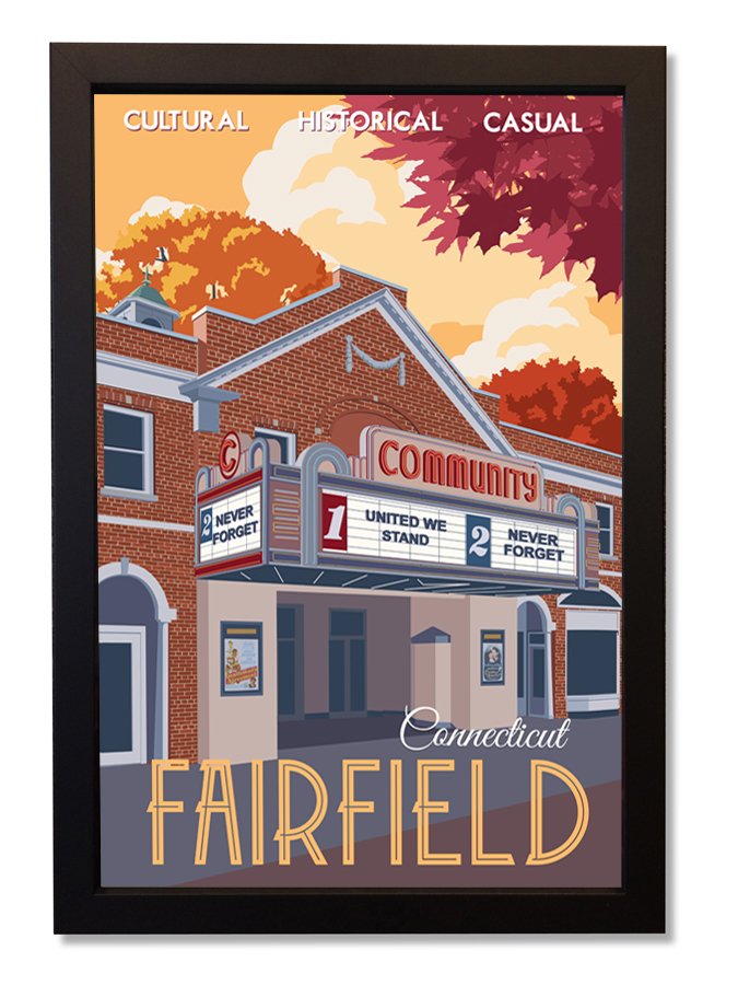 Fairfield Connecticut Community Theater framed.jpg