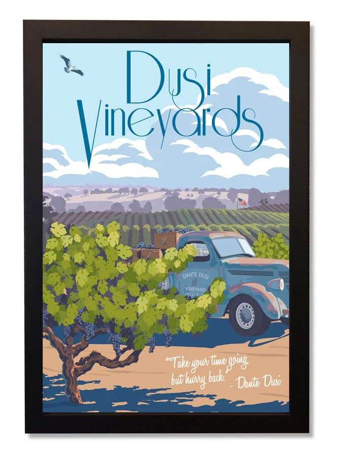 Dusi Vineyards Framed.jpg