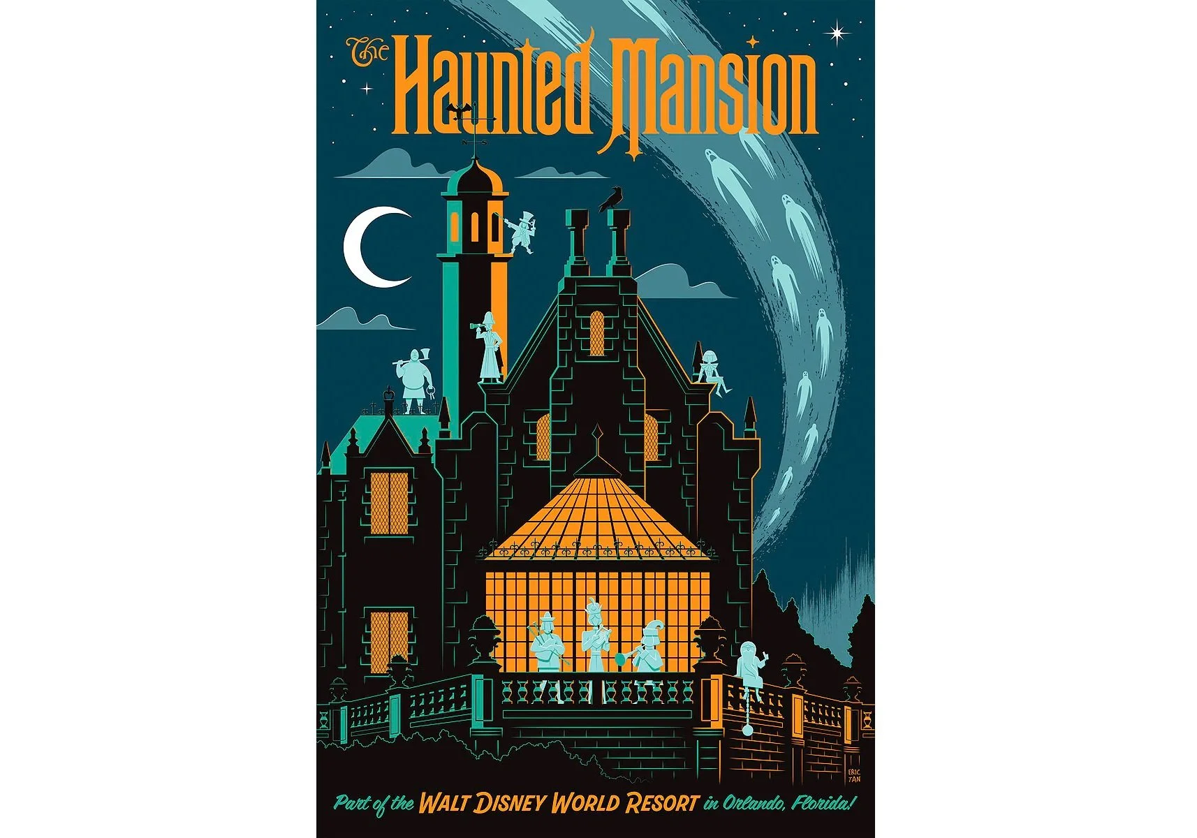 Magic Kingdom's Haunted Mansion by Eric Tan2x.jpg