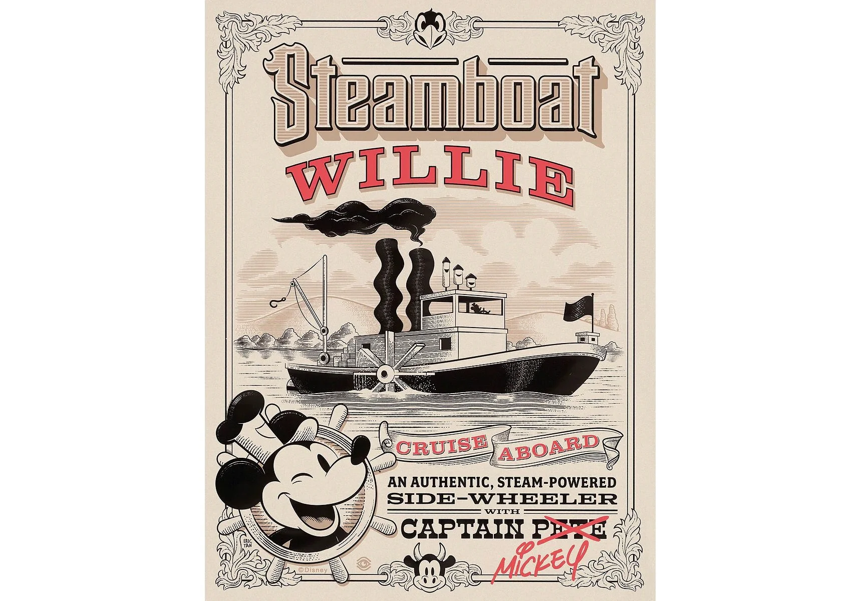 Steamboat Willie (Gold) by Eric Tan2x.jpg