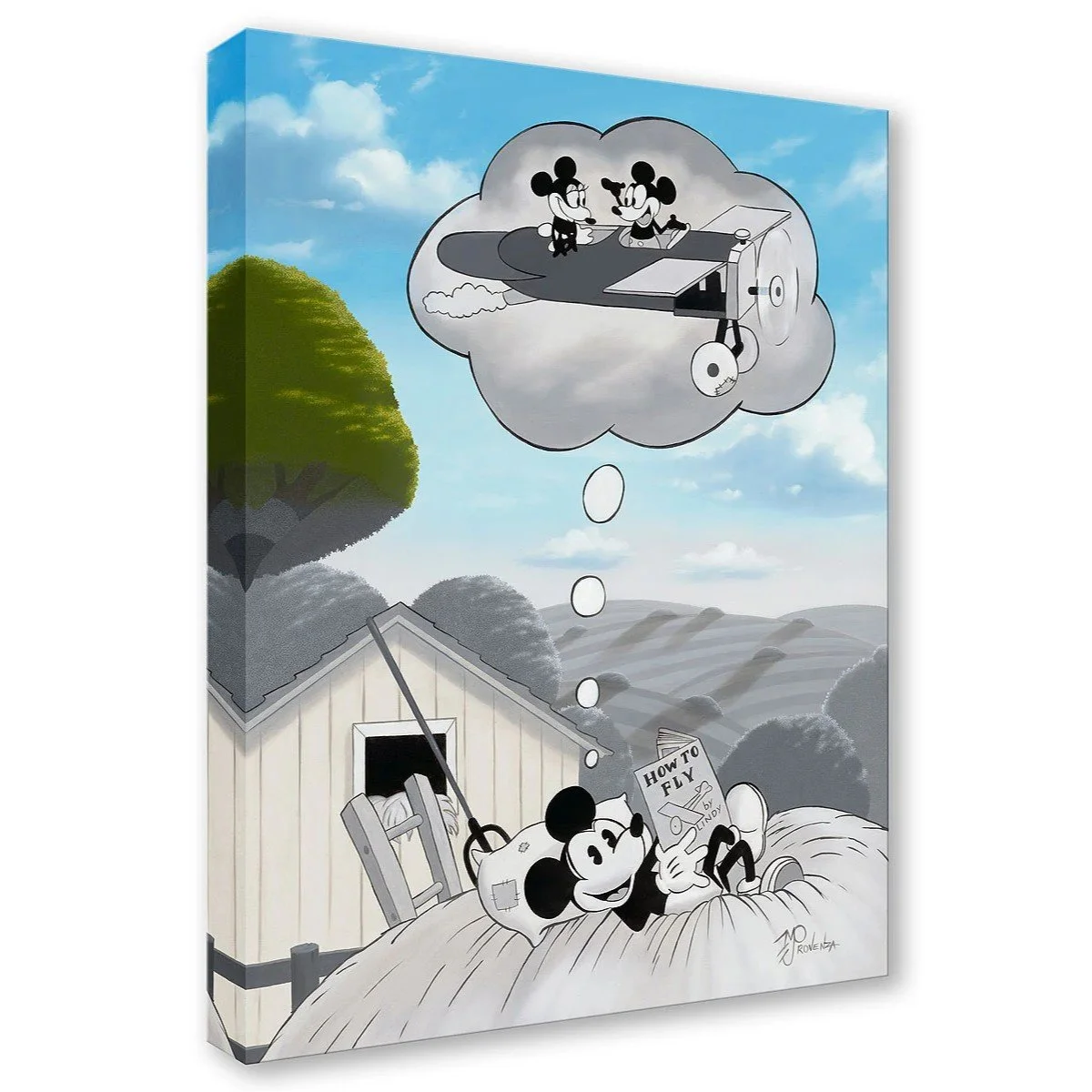 Plane Crazy 1928 by Michael Provenza Signed and Numbered Edition.jpg