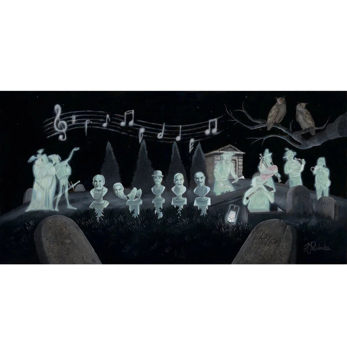 Graveyard Symphony by Michael Provenza  Signed and Numbered Edition2x.jpg