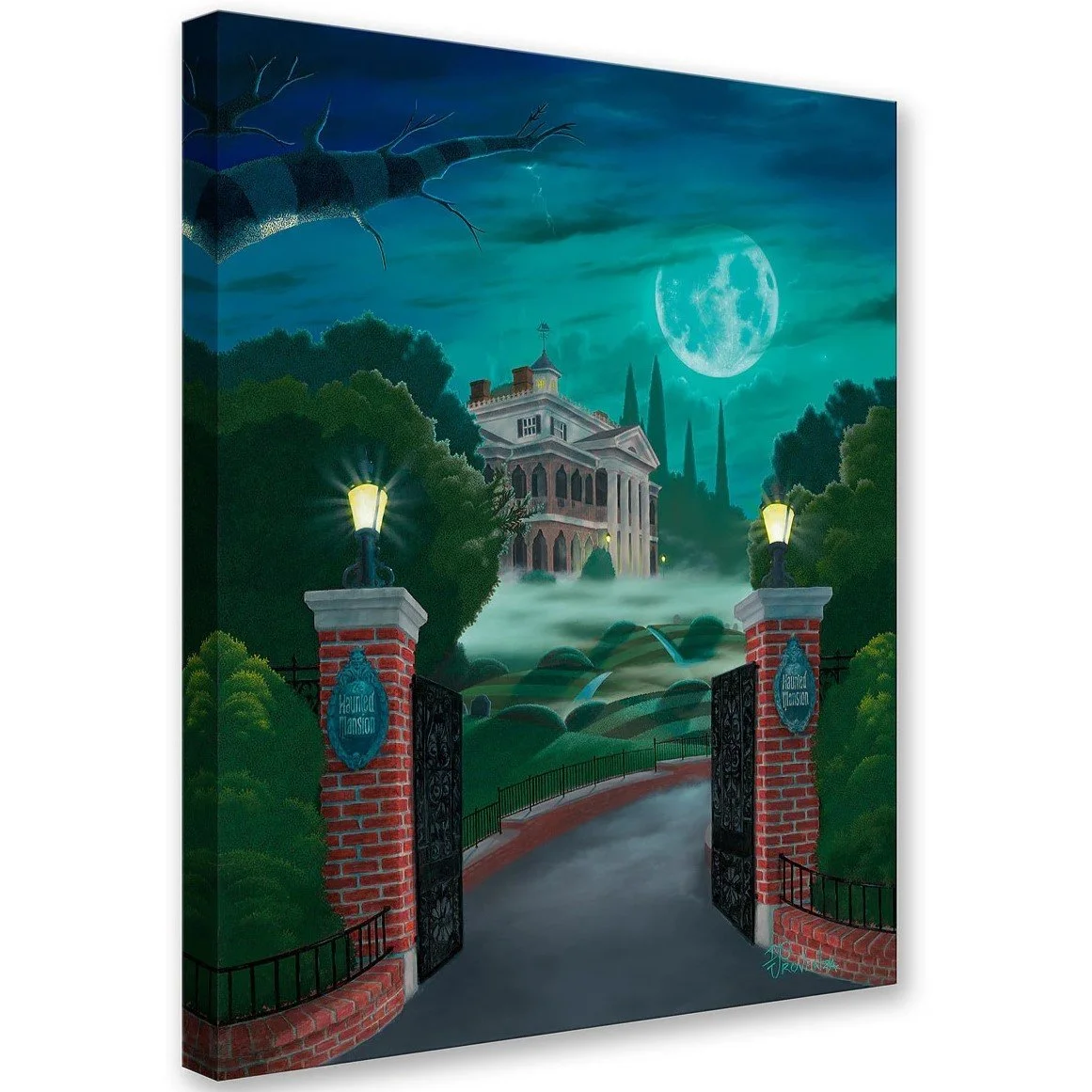 Welcome to the Haunted Mansion by Michael Provenza Signed and Numbered Edition.jpg