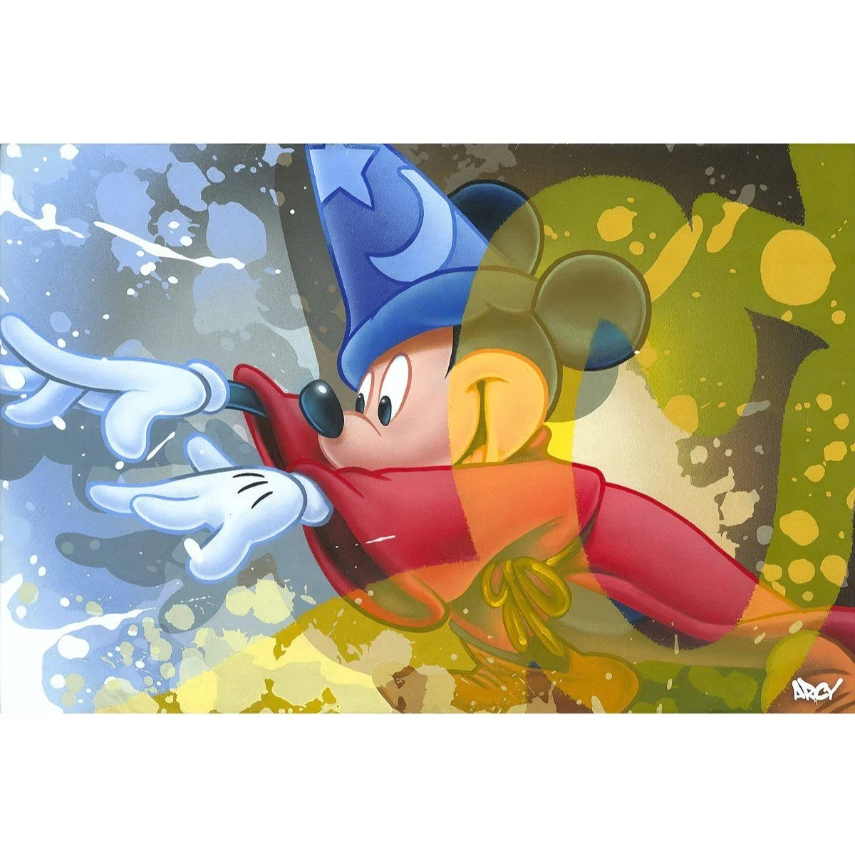 Mickey Sorcerer by ARCY  Signed and Numbered Edition2x.jpg
