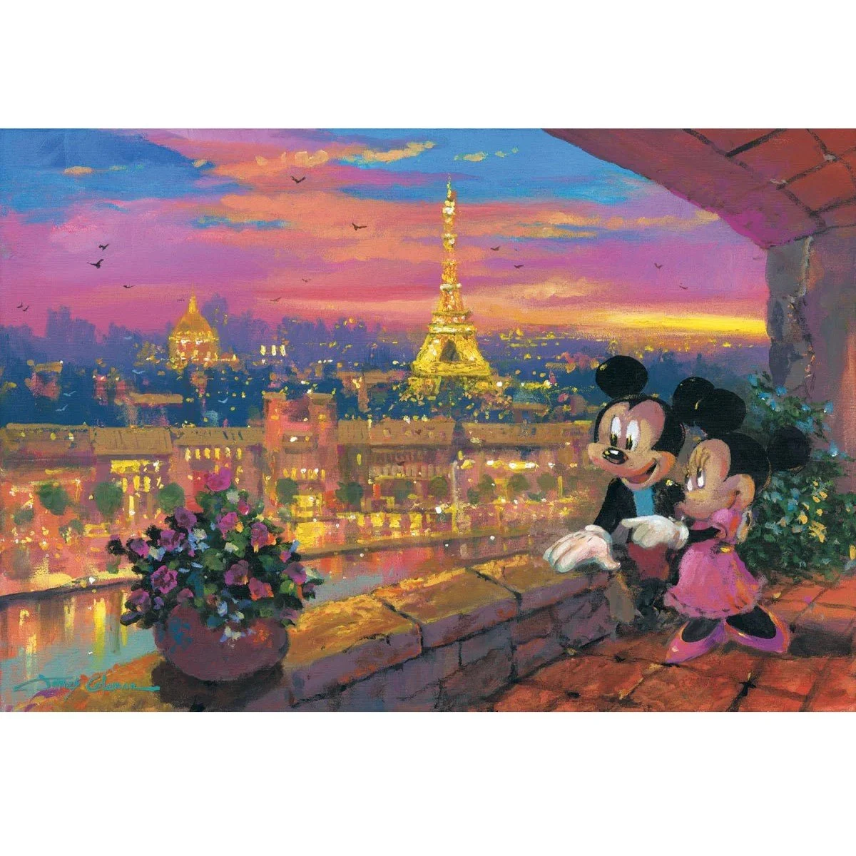 A Paris Sunset by James Coleman  Signed and Numbered Edition2x.jpg