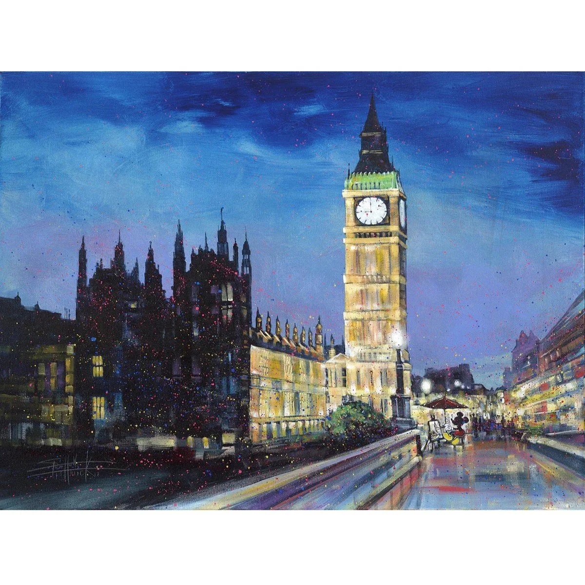 Painting the Town by Stephen Fishwick  Signed and Numbered Edition2x.jpg