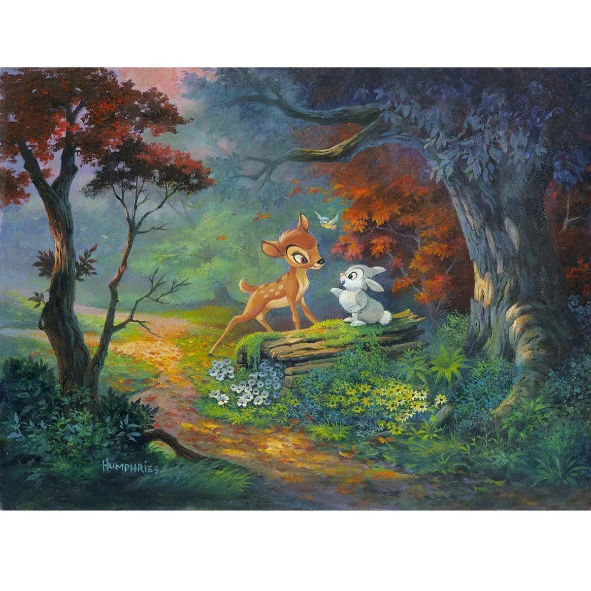 A Friendship Blossoms by Michael Humphries  Signed and Numbered Edition2x.jpg