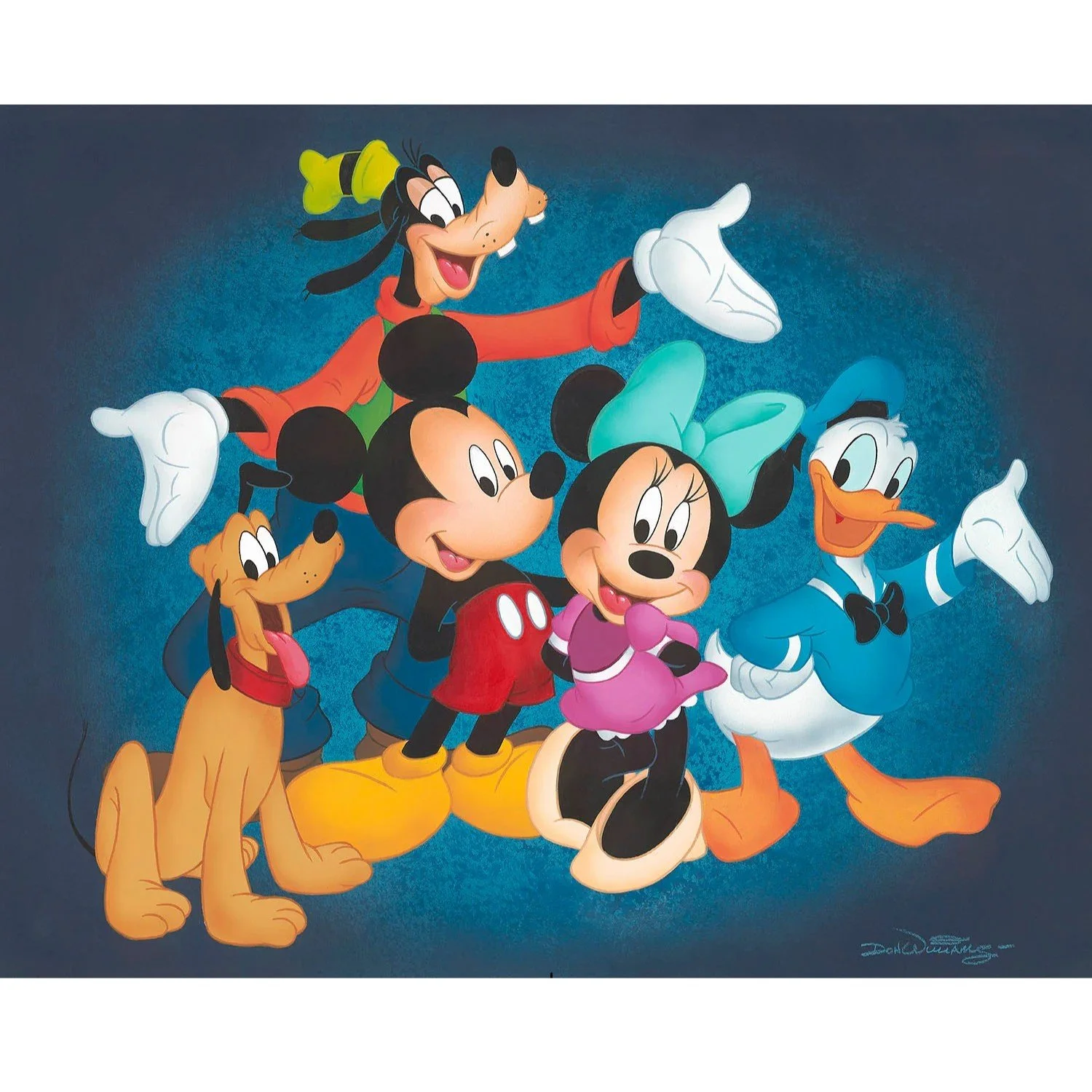 Mickey and His Pals by Don Ducky Williams  Signed and Numbered Edition 1.jpg