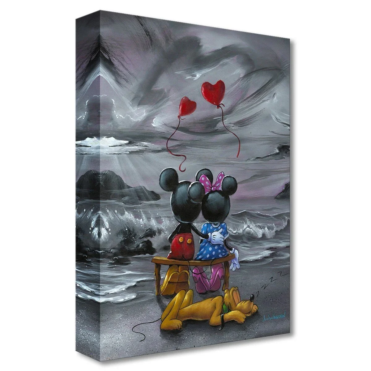 Mickey and Minnie Forever Love by Jim Warren 1.jpg