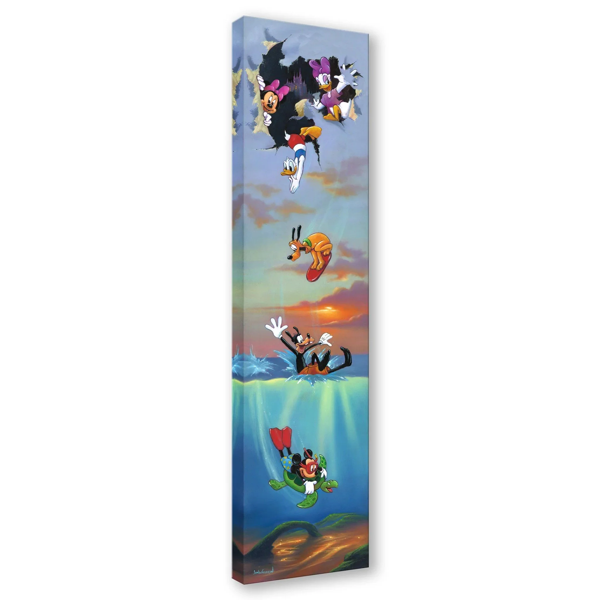 Mickey and Pals Big Day Off by Jim Warren Signed and Numbered Edition 2.jpg