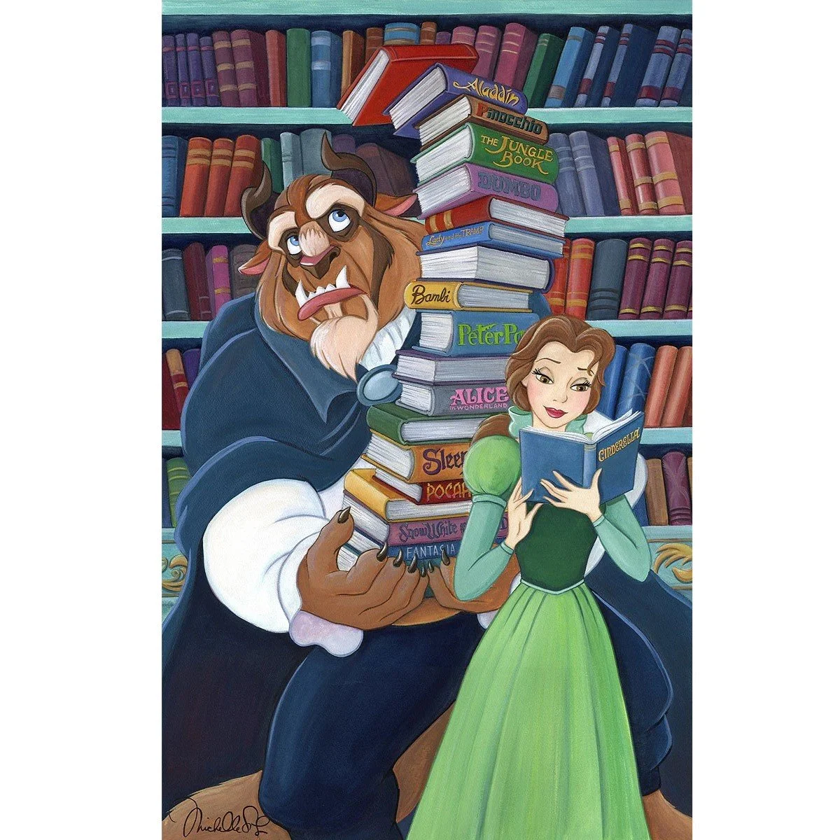 Belle's Books by Michelle St.Laurent  Signed and Numbered Edition 1.jpg