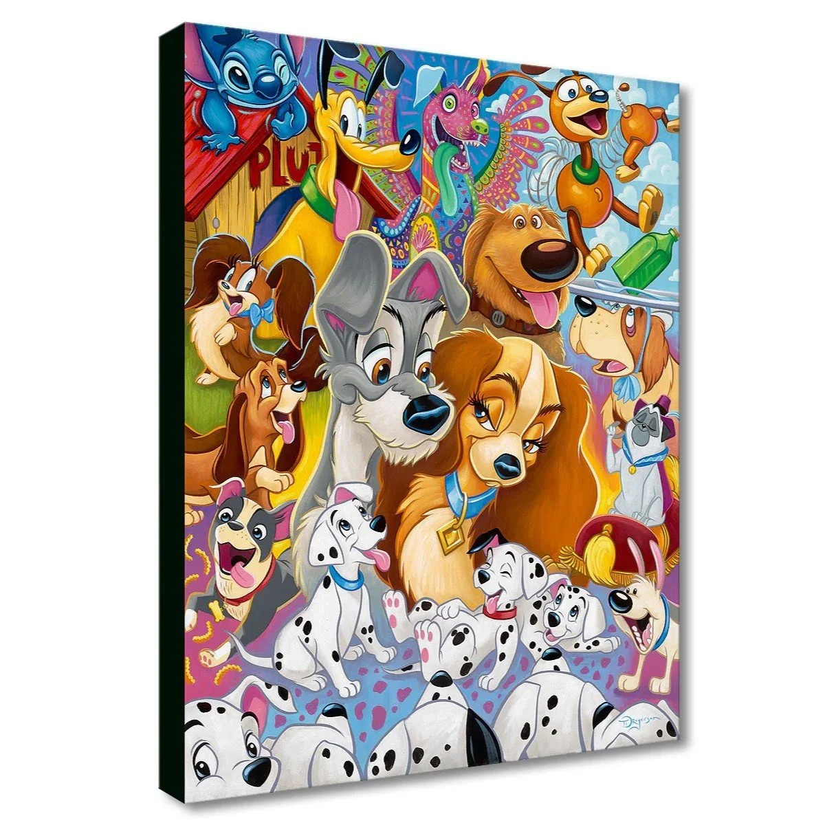 So Many Disney Dogs by Tim Rogerson Signed and Numbered Edition.jpg