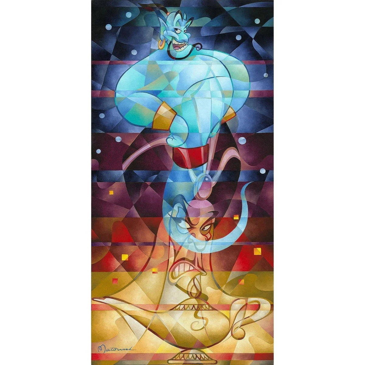 Master of the Lamp by Tom Matousek Signed and Numbered Edition 2.jpg