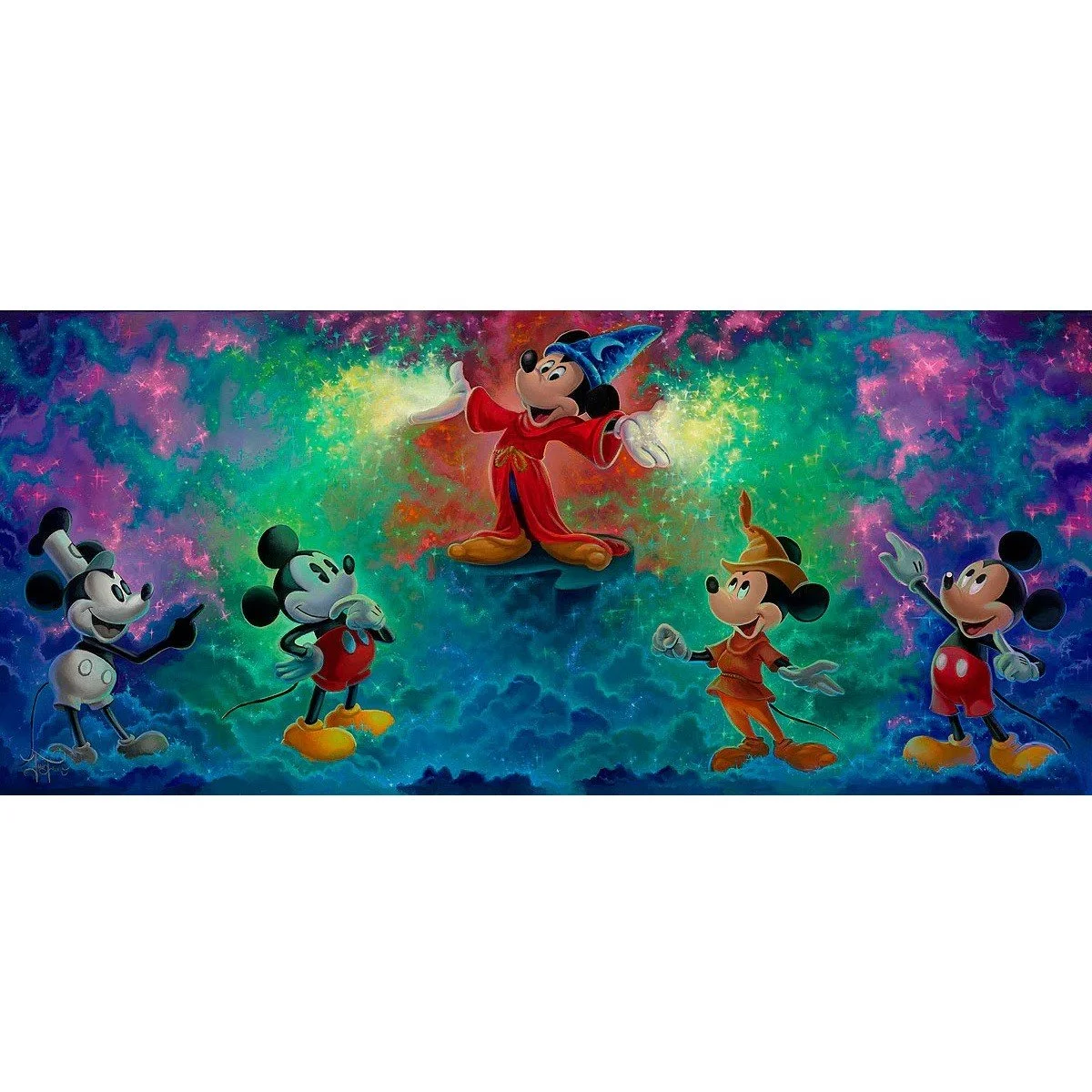 Mickey's Colorful History by Jared Franco Signed and Numbered Edition 2.jpg
