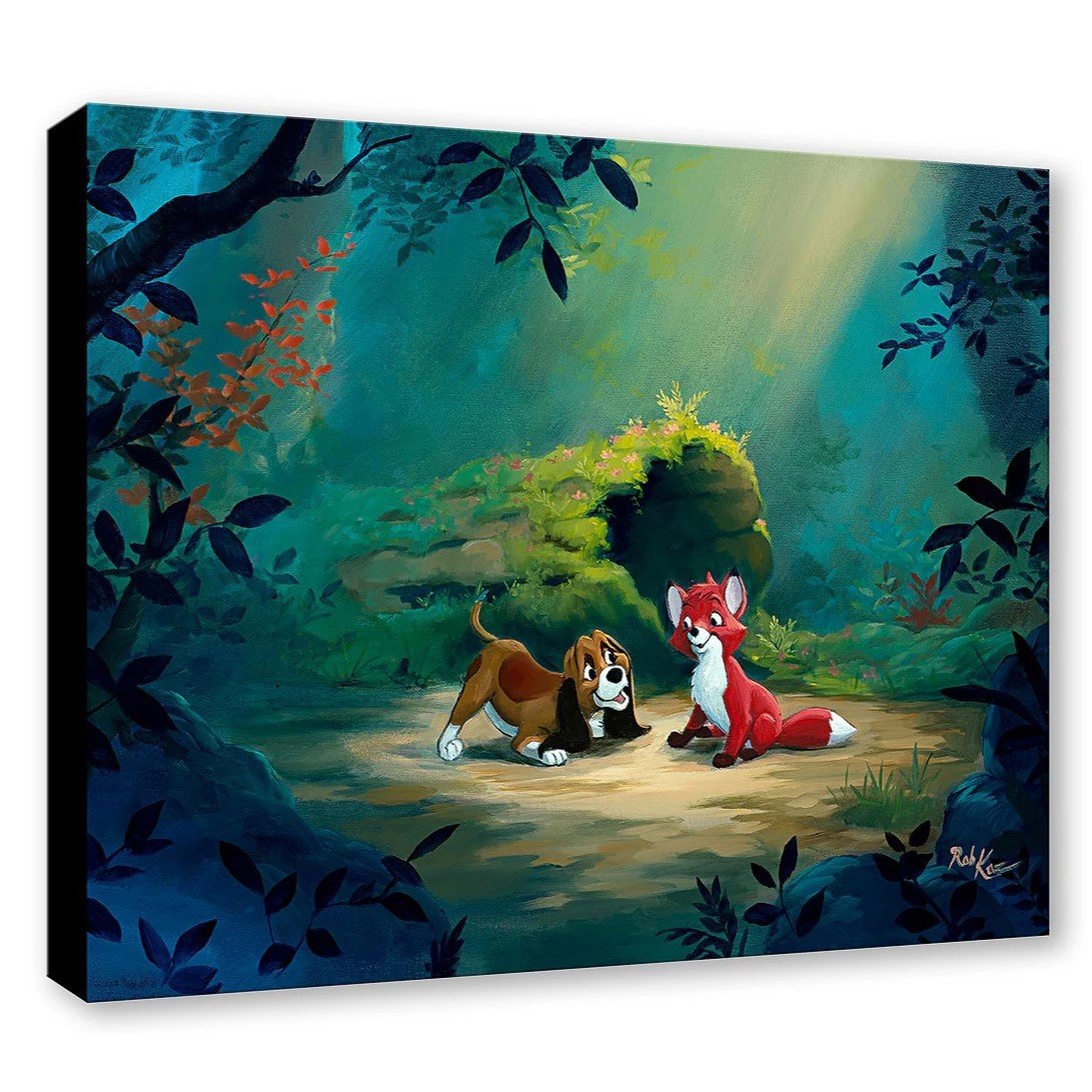 New Found Friend in the Forest by Rob Kaz Signed and Numbered Edition.jpg