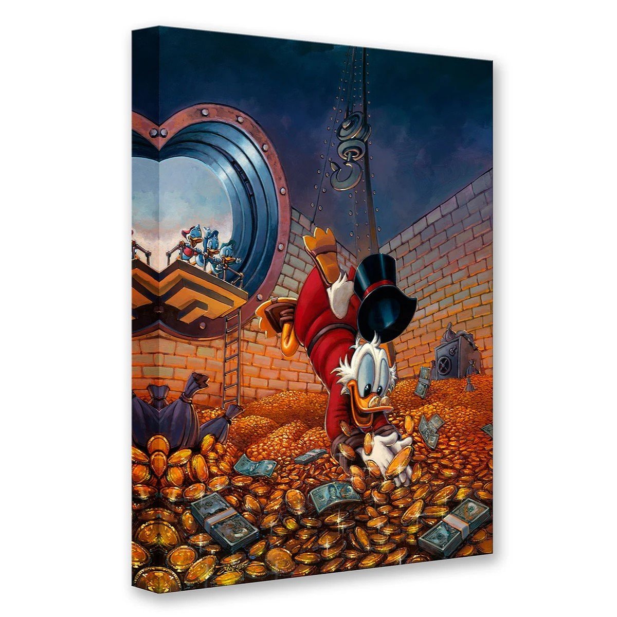 Diving in Gold by Rodel Gonzalez Signed and Numbered Edition.jpg