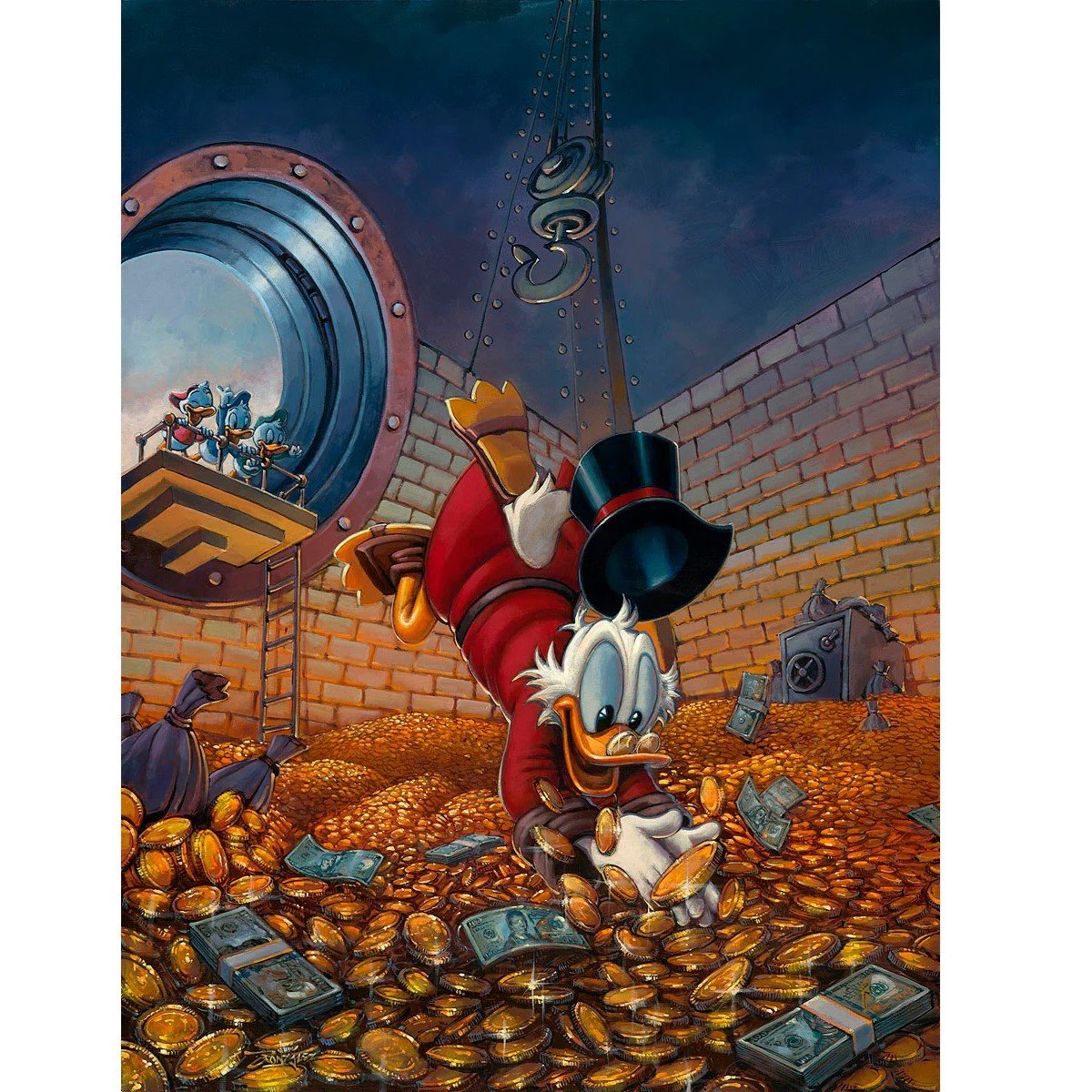 Diving in Gold by Rodel Gonzalez 2.jpg