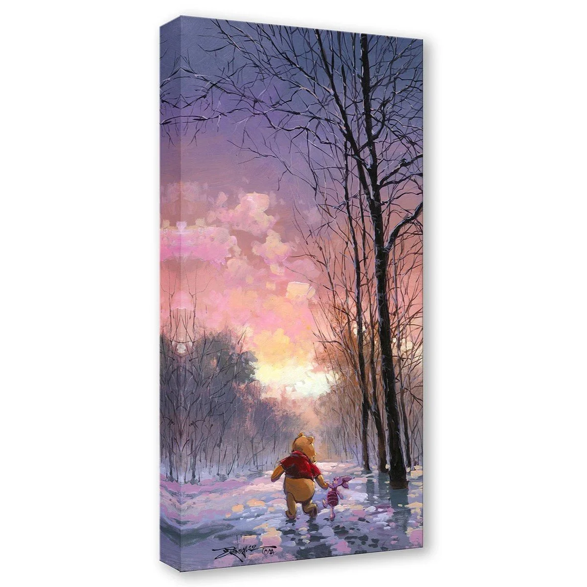 Snowy Path by Rodel Gonzalez Signed and Numbered Edition.jpg