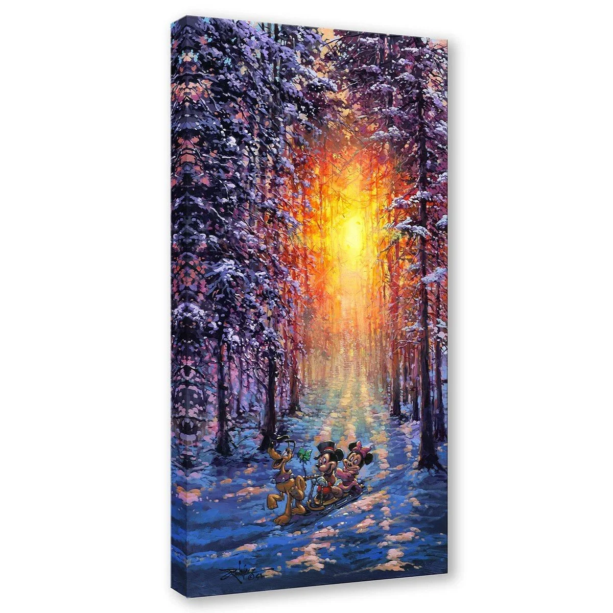 Winter Sleigh Ride by Rodel Gonzalez Signed and Numbered Edition.jpg