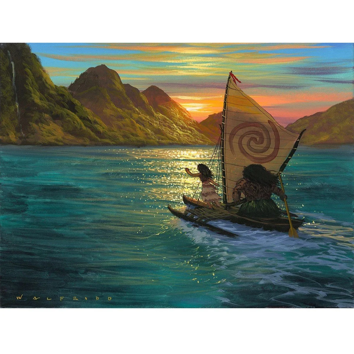 Sailing Into the Sun by Walfrido Garcia 2.jpg
