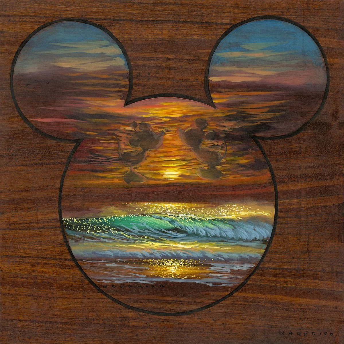 Sunset Silhouette by Walfrido Garcia Signed and Numbered Edition 2.jpg