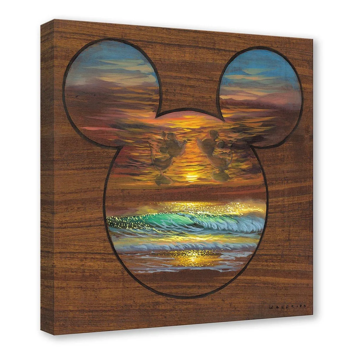 Sunset Silhouette by Walfrido Garcia Signed and Numbered Edition.jpg